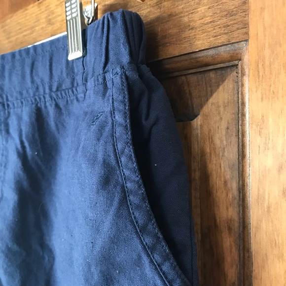 Izod Pull-On Navy Blue Shorts/Drawstring & Pockets Large - Picture 6 of 11